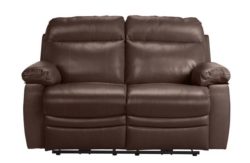 Collection New Paolo Regular Power Recliner Sofa - Chocolate